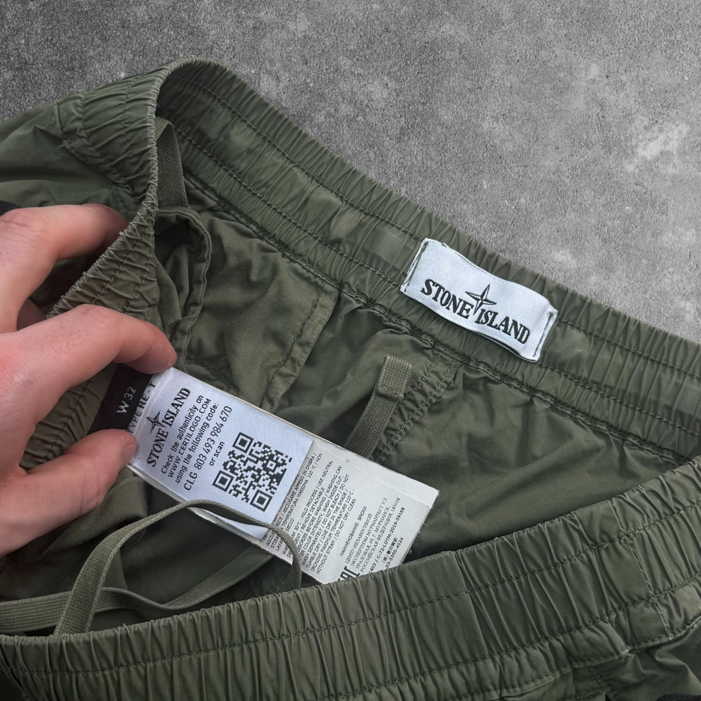 Stone Island Cargo Trousers 32W RRP £395