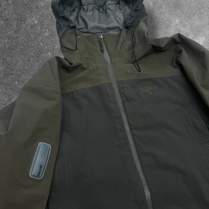 Arc'teryx Scorpion Gore-Tex Jacket Men's Large Brown Khaki Snow Skirt RRP £650