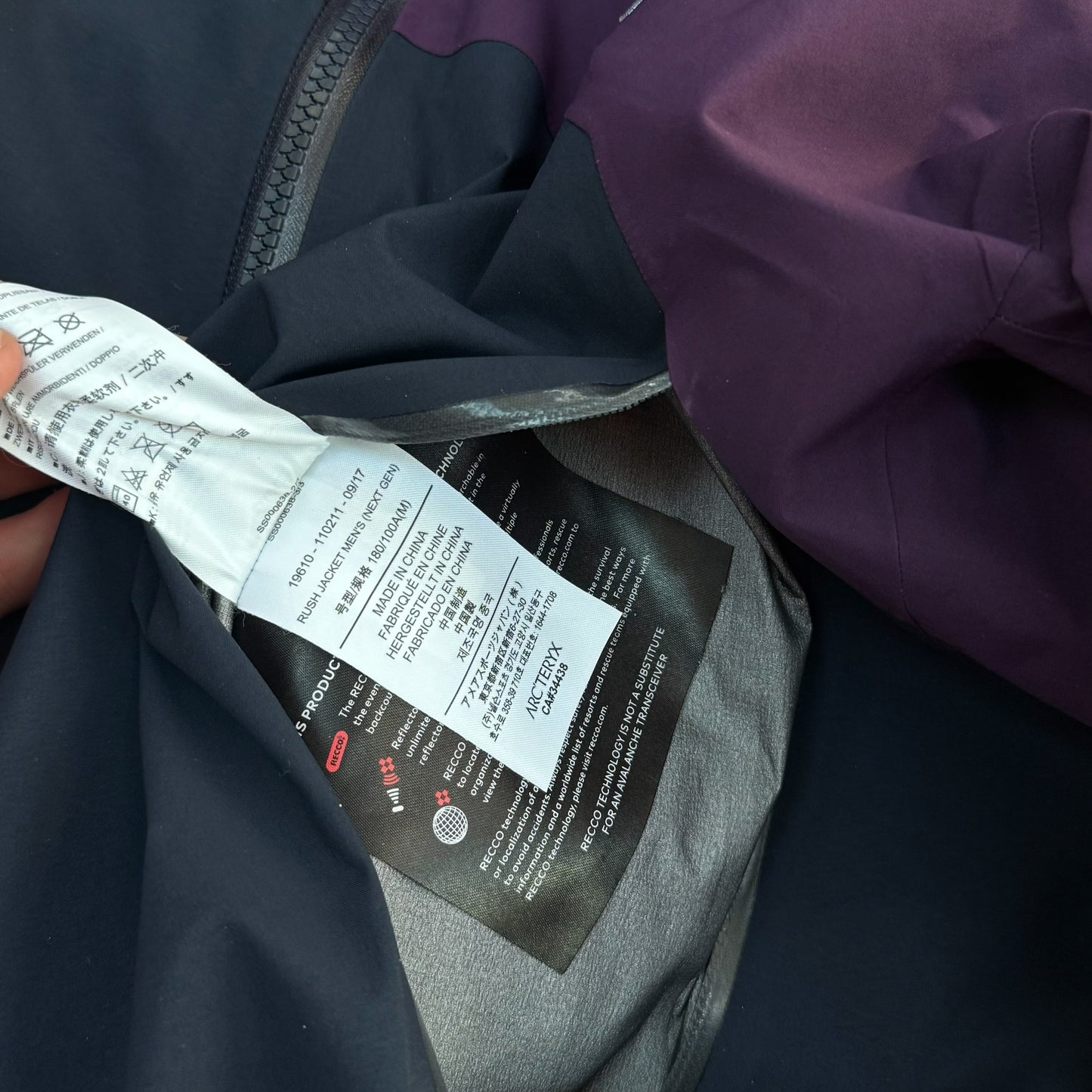 Arc'teryx Rush Gore-Tex Pro Jacket RRP £650