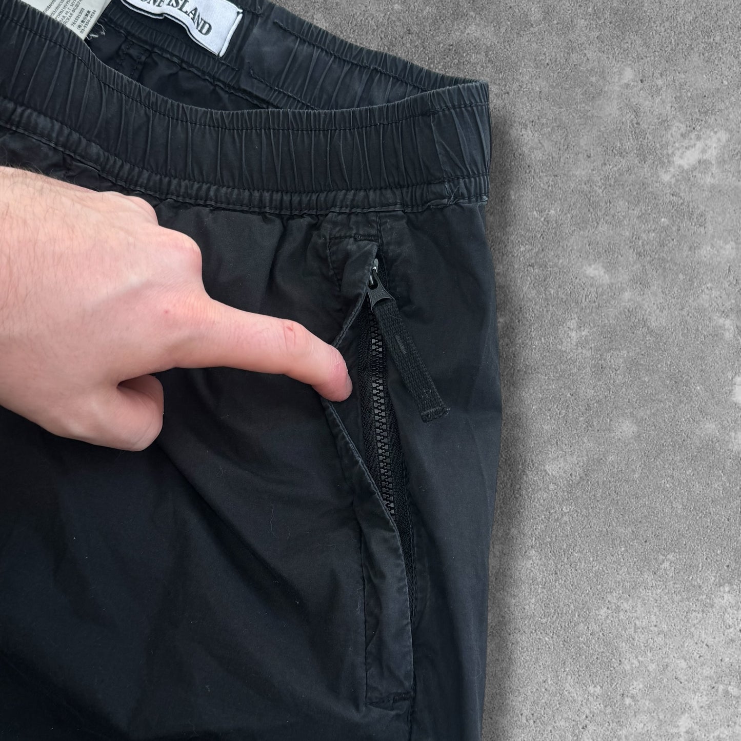 Stone Island Garment Dyed Cotton Cargo Trousers W30 RRP £350