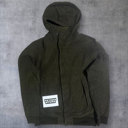 Stone Island Ghost Hoodie Khaki Size Medium Fits Small RRP £425