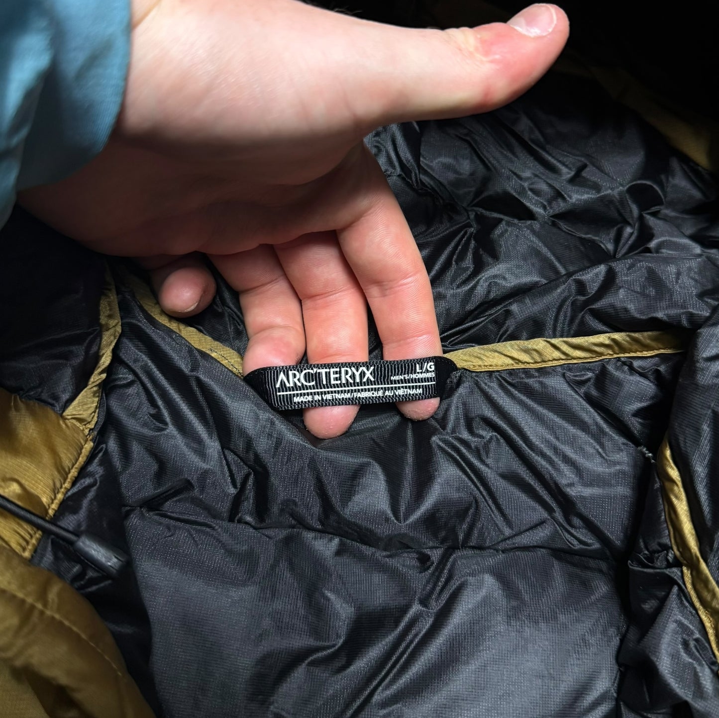 Arcteryx Cerium SV Gold Large RRP £500