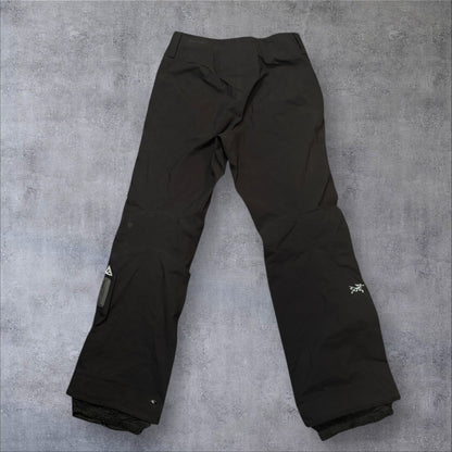 Arc’teryx Black Goretex Ski Trousers Small RRP £300