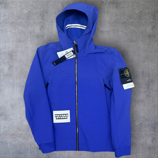 Stone Island Fleece Lined Softshell Ocean Blue Medium BNWT RRP £650