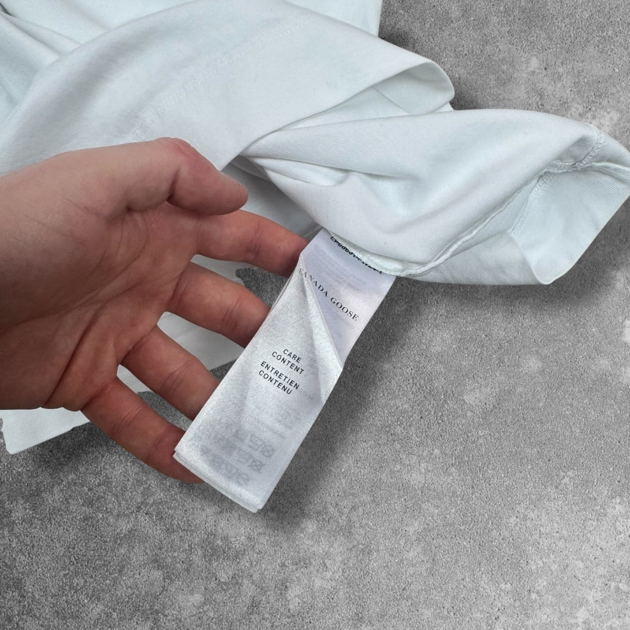 Canada Goose White Label T-Shirt Small RRP £150