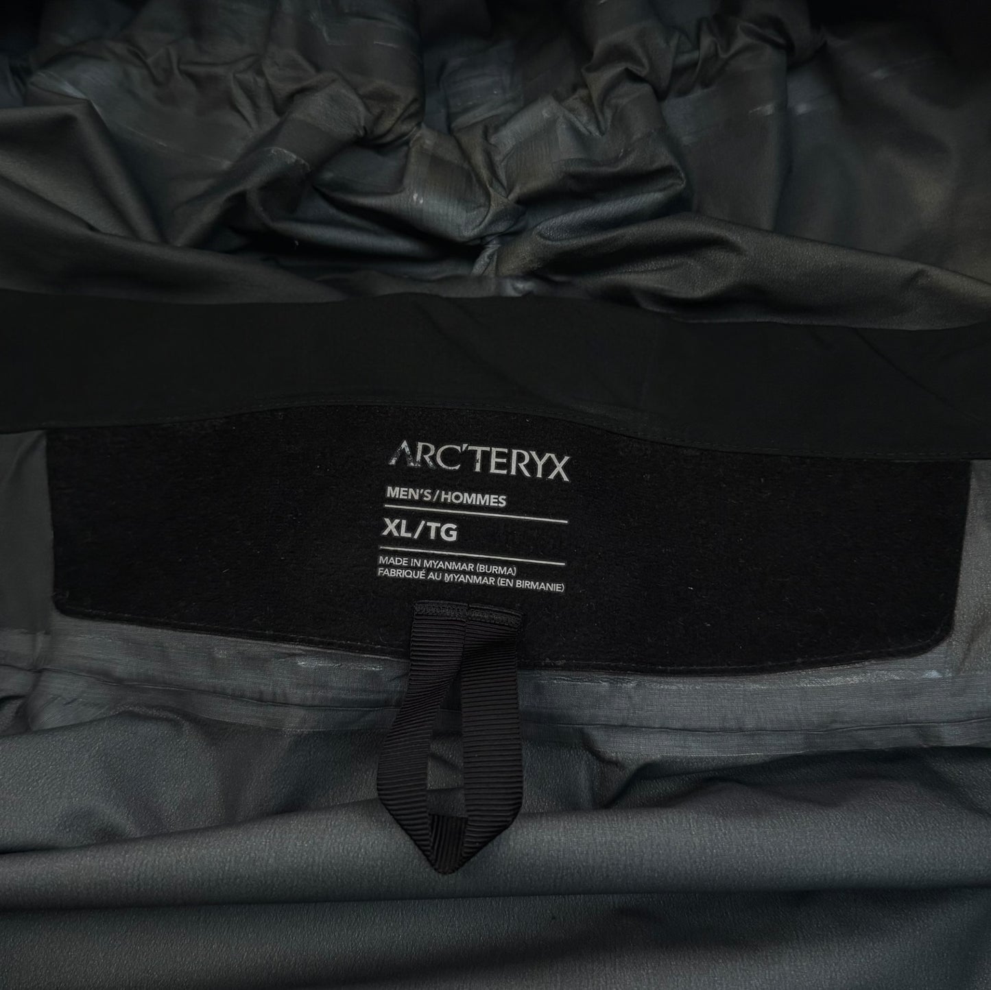 Arcteryx Beta AR Black Mens Extra Large Goretex Pro RRP £500