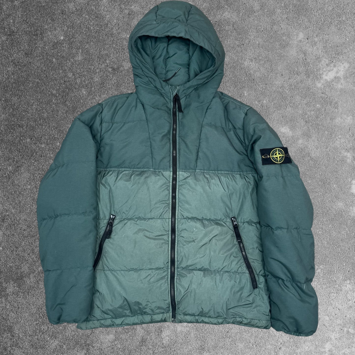 Stone Island Garment Dyed Down Crinkle Reps Puffer Jacket Size XL RRP £900