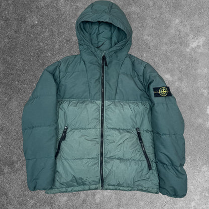 Stone Island Garment Dyed Down Crinkle Reps Puffer Jacket Size XL RRP £900