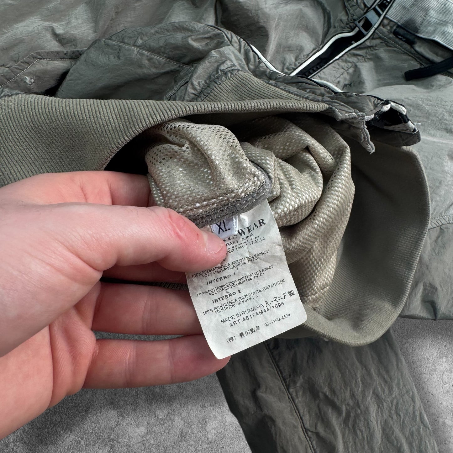 Stone Island Nylon Metal Bomber Jacket XL RRP £795
