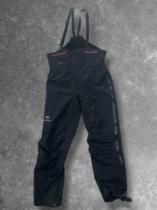 Vintage Arc'teryx Gore-Tex Pro Ski Trousers Men's XL Red Zips RRP £450