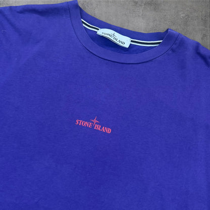 Stone Island T-Shirt Large Hologram Logo RRP £175+