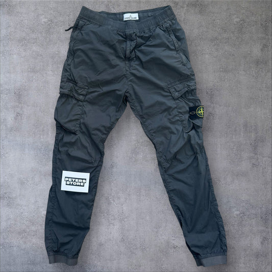 Stone Island 30W Elasticated Cargos Grey RRP £275