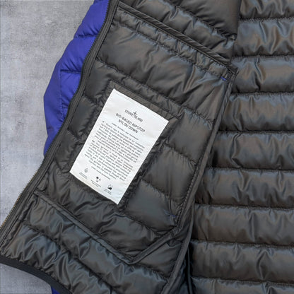 Stone Island Brand New With Tags Bio Based Ripstop Down Jacket XL Ocean Blue RRP £850