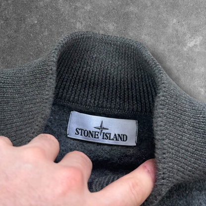 Stone Island Knit Quarter Zip Jumper XL RRP £275