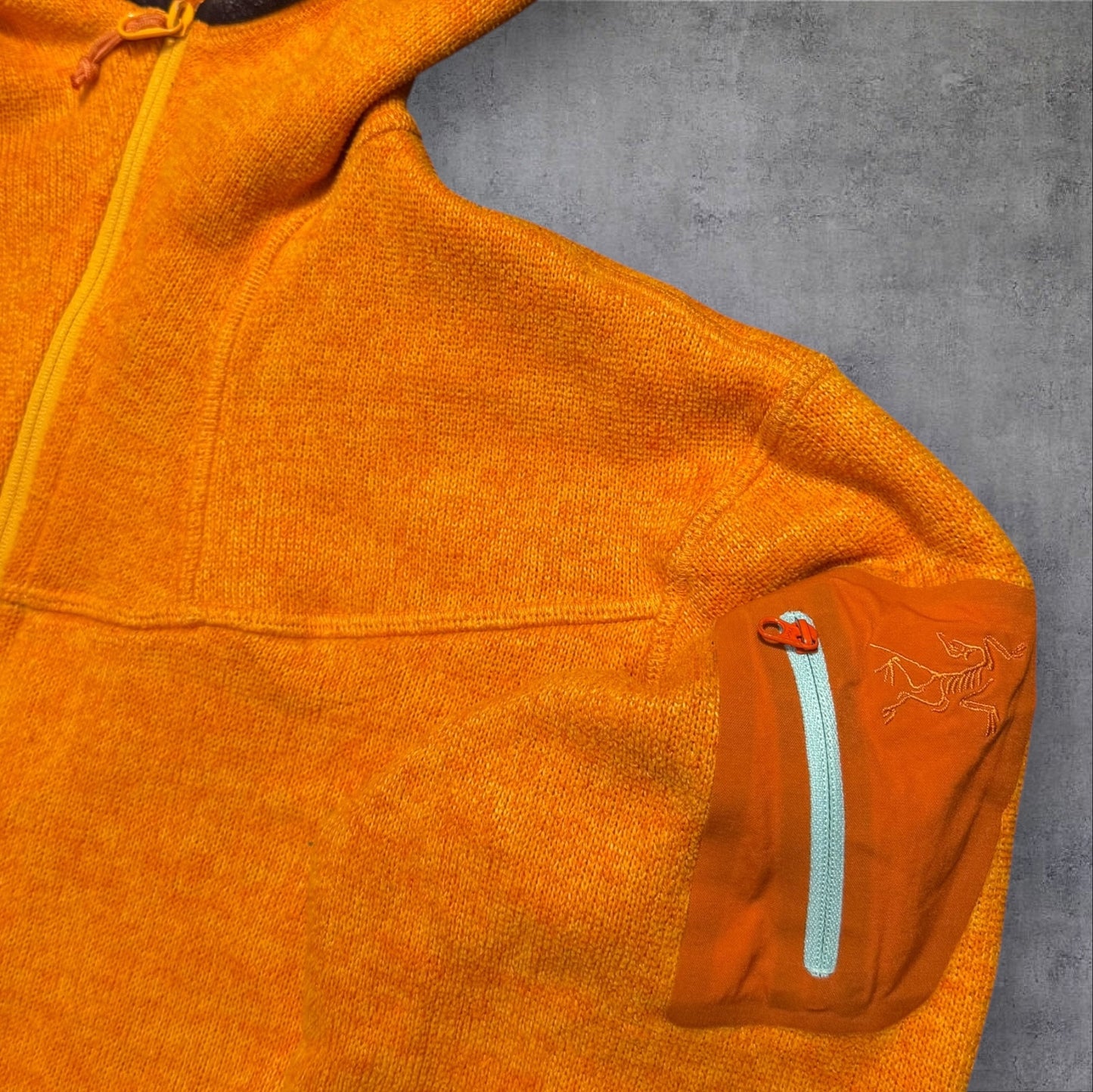 Arcteryx Hooded Fleece Womens Large Orange RRP £180