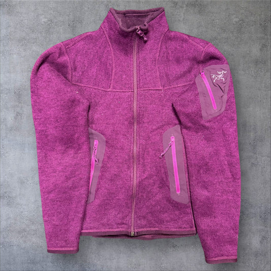 Arcteryx Womens XS Fleece Pink RRP £150