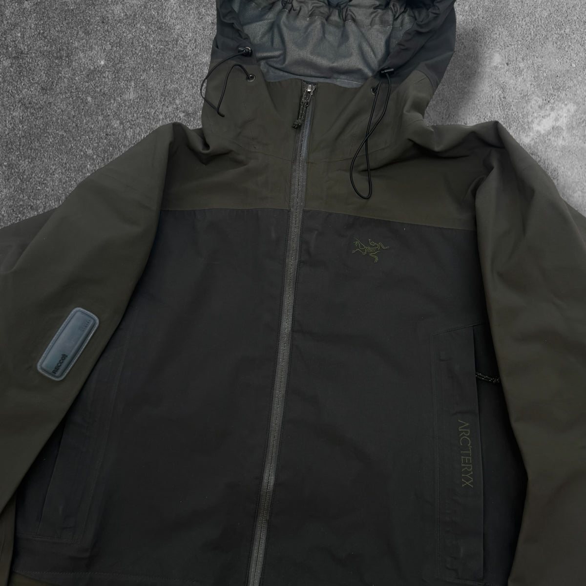 Arc'teryx Scorpion Gore-Tex Jacket Men's Large Brown Khaki Snow Skirt RRP £650