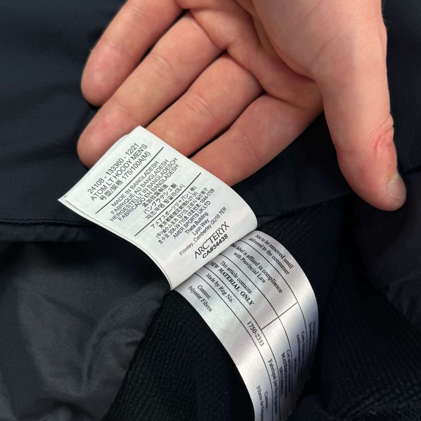 Arc'teryx Atom LT Jacket Medium 2021 RRP £260