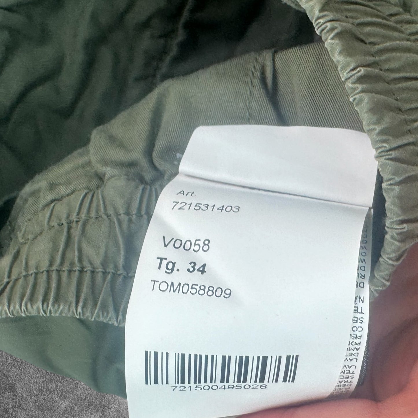 Stone Island Cargo Trousers W34 RRP £350