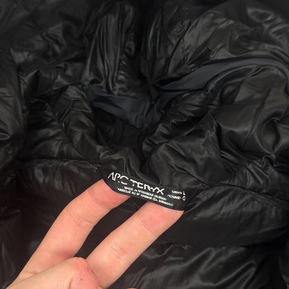 Arc'teryx Thorium AR Puffer Large Black Insulated RRP £400