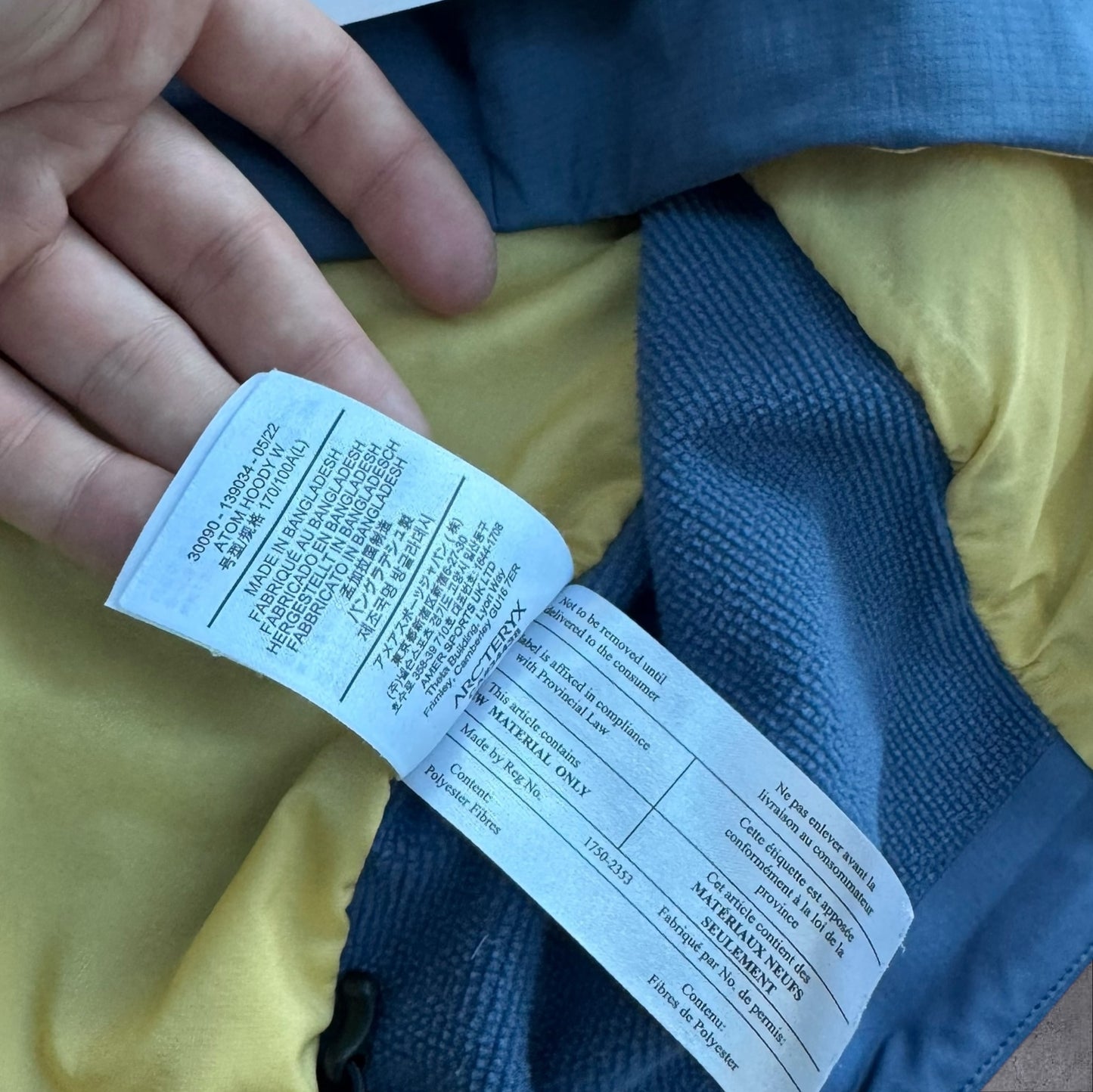 Arc’teryx Atom LT Jacket 2022 RRP £280