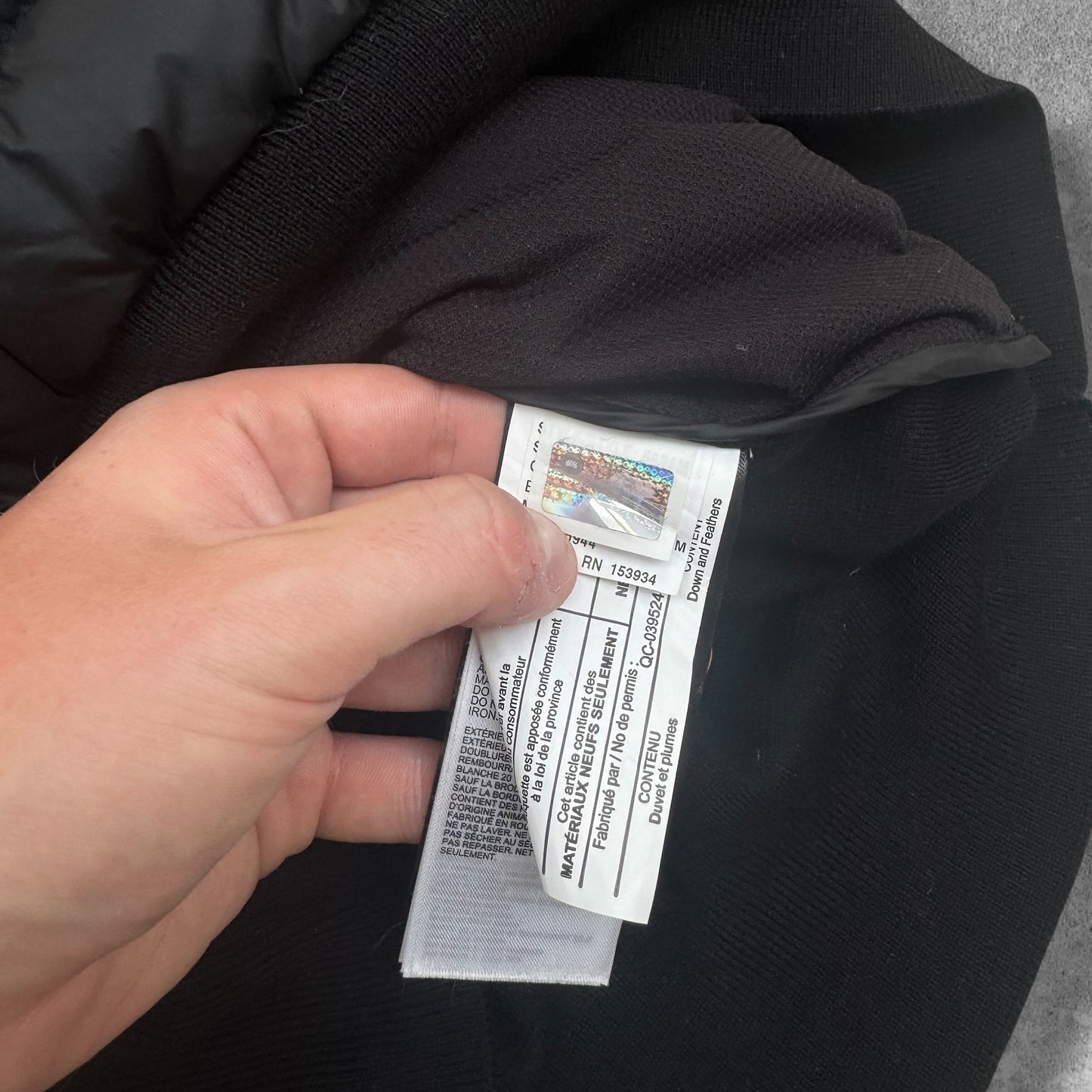 Canada Goose Hybridge Knit Quarter Zip Pullover Size Medium RRP £495
