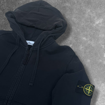 Stone Island Zip Up Jumper Black Size Medium RRP £300