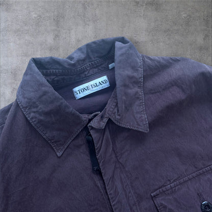 Stone Island Brushed Cotton Overshirt Medium (Fits Large) RRP £375+