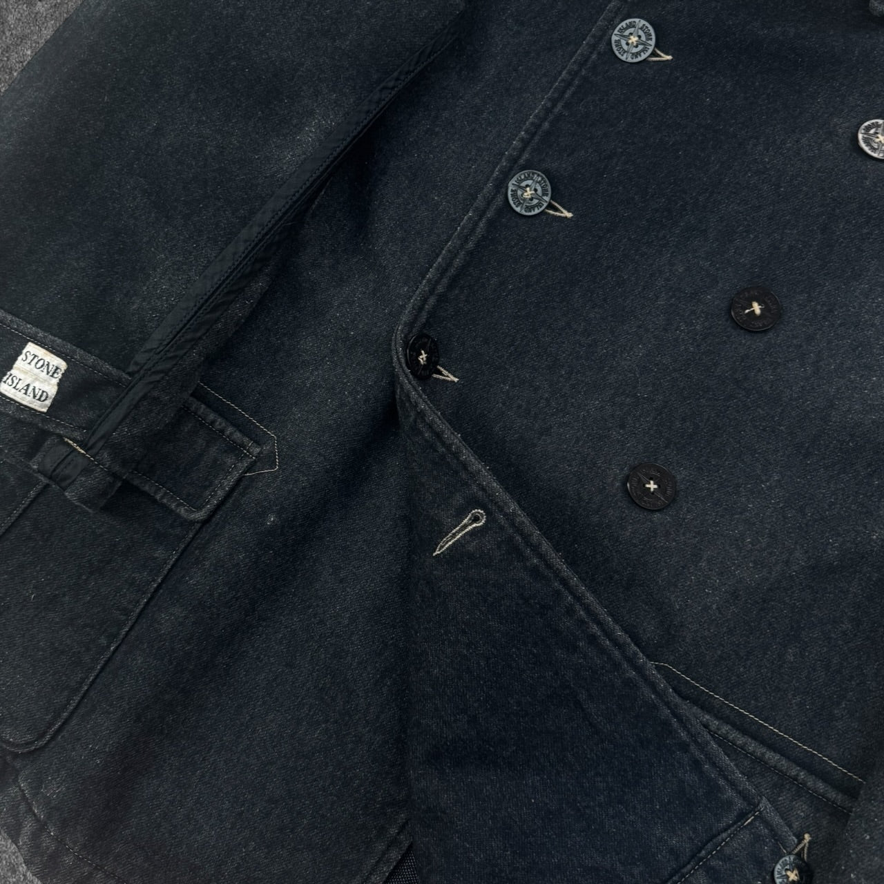 Stone Island 80s / 90s Vintage Duffle Jacket RRP £900+