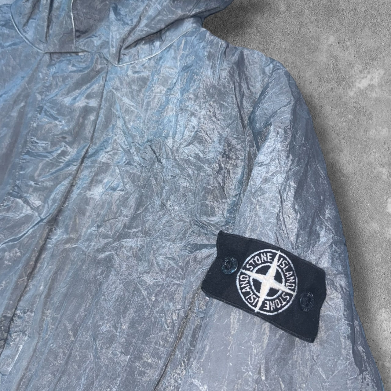 Stone Island Paul Harvey Special Process Pure Metal Shell XL Jacket RRP £995