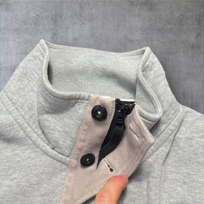 Stone Island Quarter Zip Grey XL RRP £325