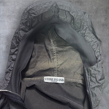 Stone Island Nylon Metal Fleece Lined Jacket Black Size Large RRP £500+