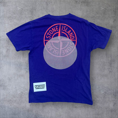 Stone Island T-Shirt Large Hologram Logo RRP £175+