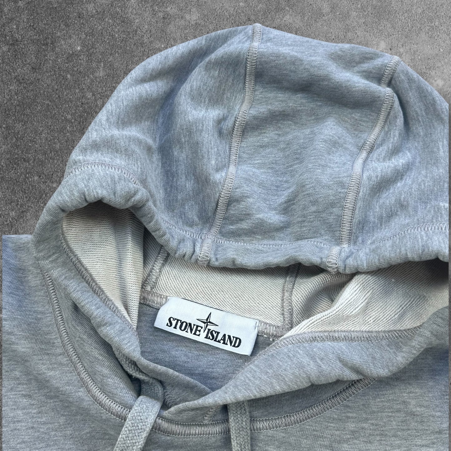 Stone Island Grey Hoodie Size Large RRP £350