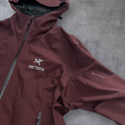 Arcteryx Zeta Goretex Jacket Burgundy Men’s Large RRP £400