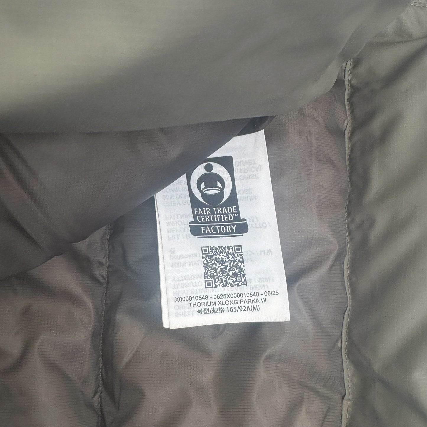 Arc'teryx Thorium X Long Parka Women's Medium RRP £650