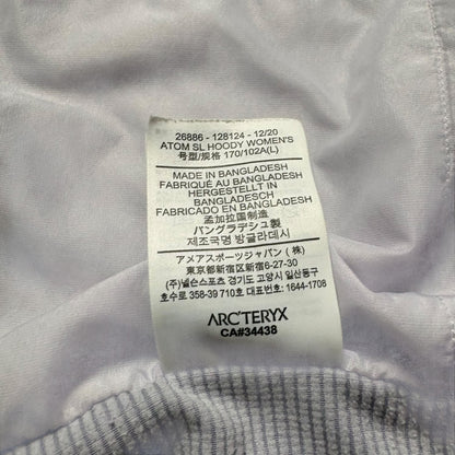 Arcteryx Atom SL Hooded Gilet Women’s Size Large RRP £255