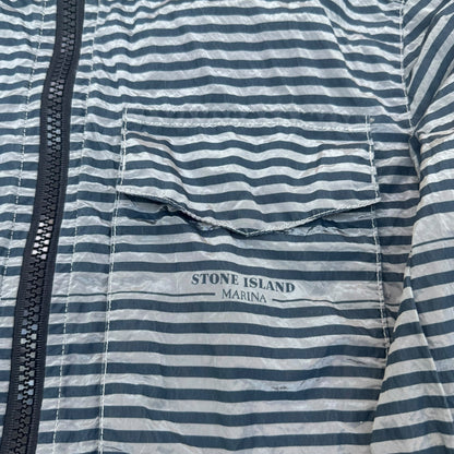 Stone Island Nylon Metal Marina Overshirt Grey Size Large RRP £500+