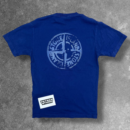Stone Island T-Shirt Men's Small New Season Graphic Print Premium Cotton RRP £195