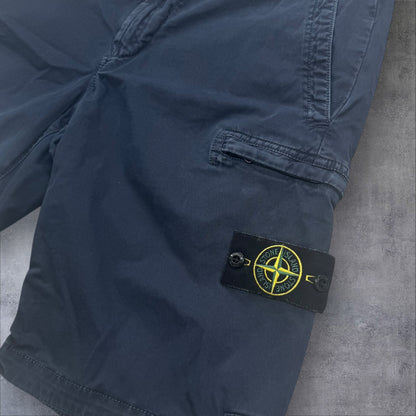 Stone Island Cargo Shorts Navy Size 32W RRP £325+