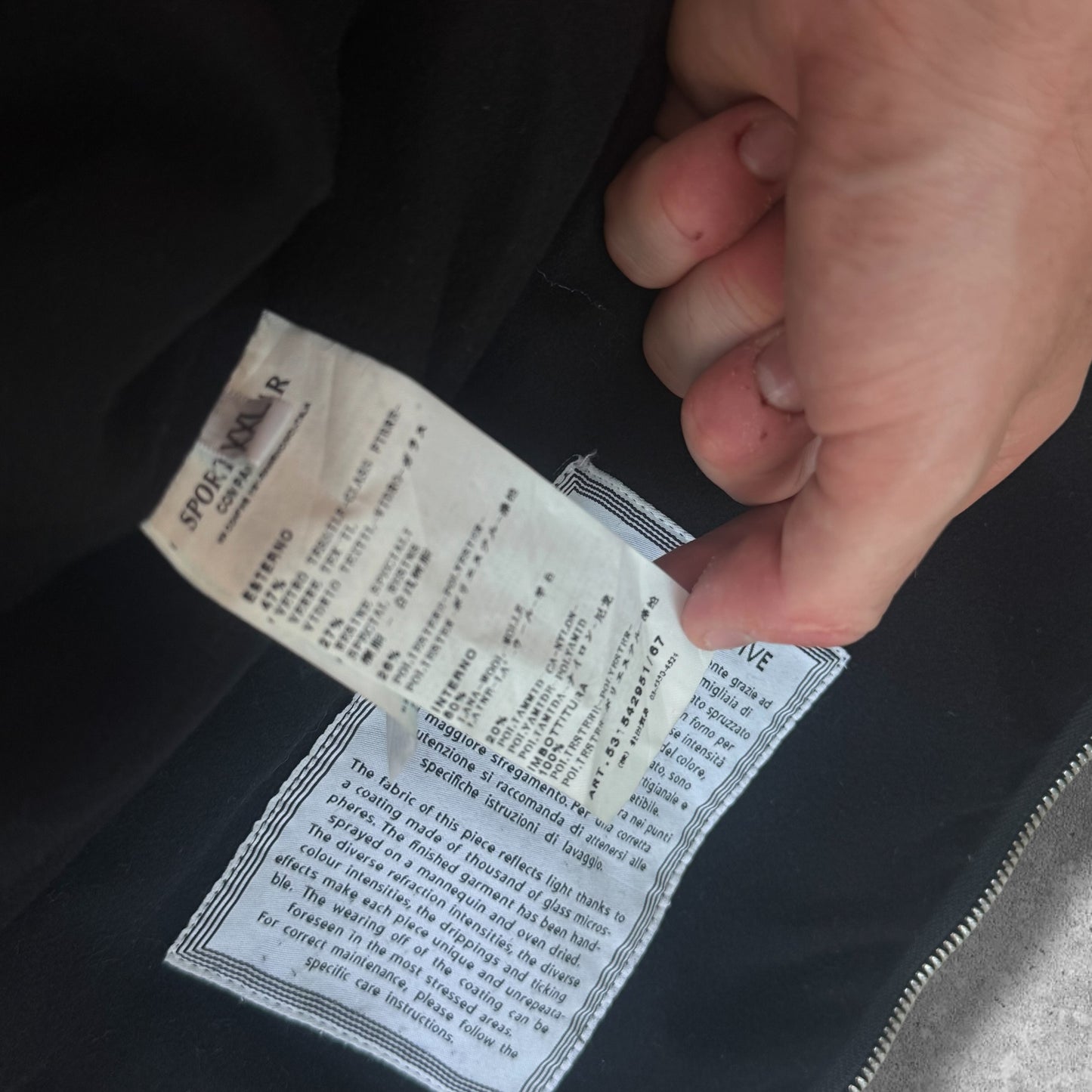 Stone Island Liquid Reflective XXL AW2010