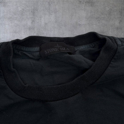Stone Island Ghost Dense Cotton Sweatshirt Black Size Large RRP £350+
