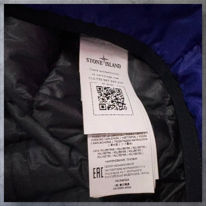 Stone Island Bio Based Puffer Jacket Black Size Small RRP £825