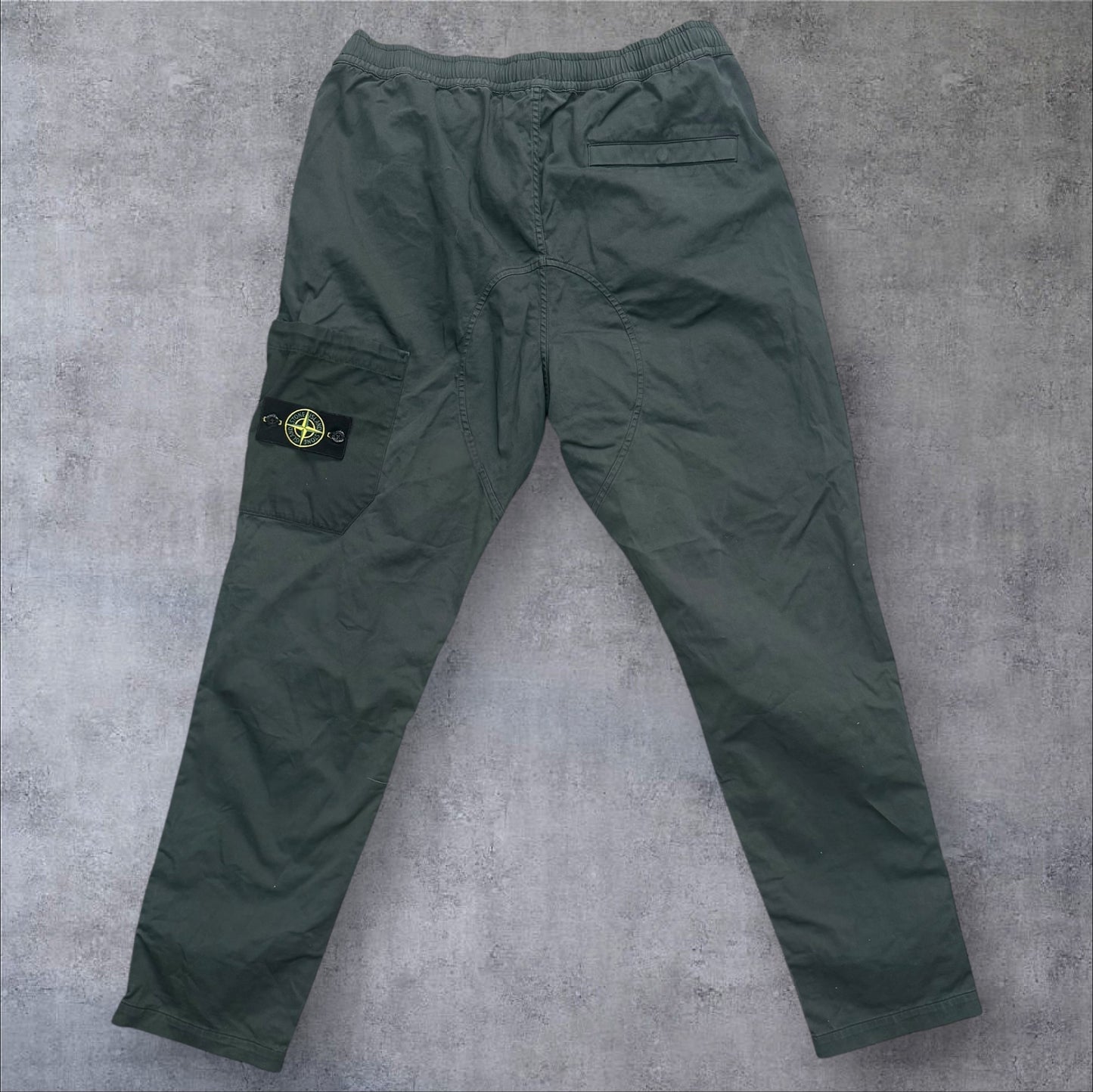 Stone Island Elasticated Cargos 36W Badge Detail RRP £375
