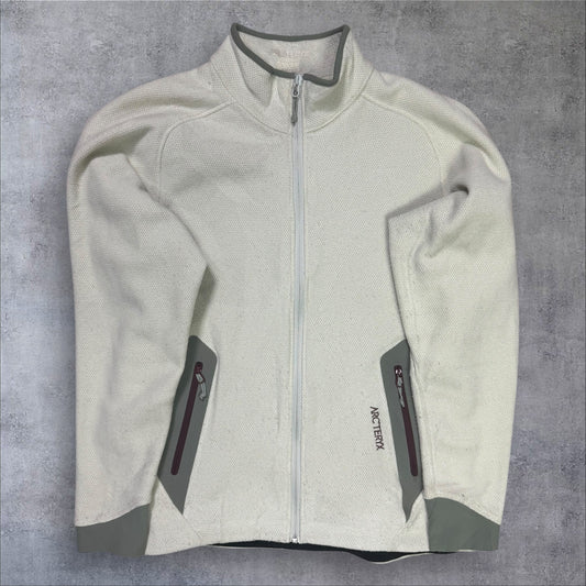 Arc’teryx Covert Fleece Cream Women’s Large RRP £150