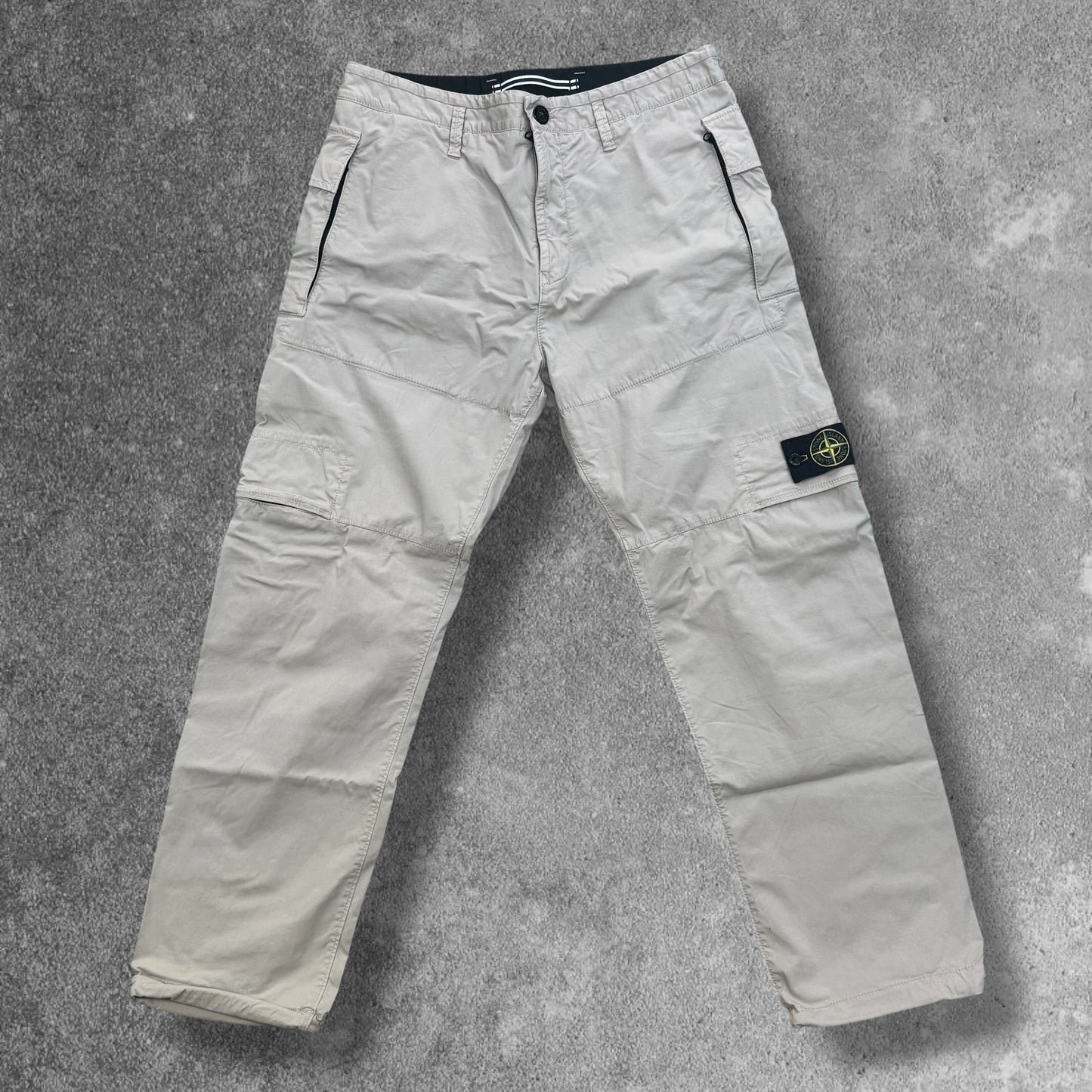 Stone Island Cargos W31 Beige Colour Code V0092 RRP £350