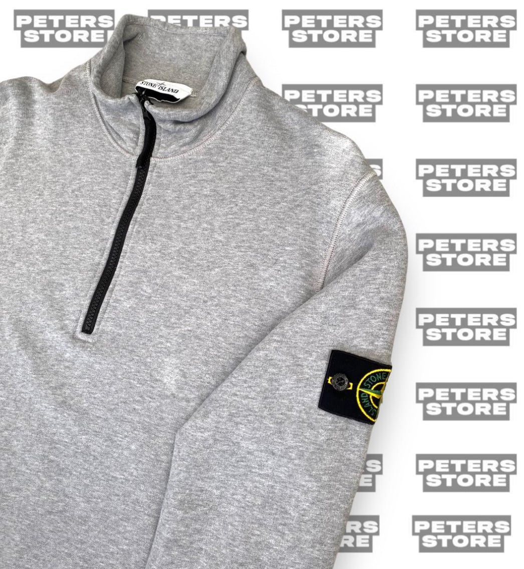 Stone Island Grey XL Quarter Zip