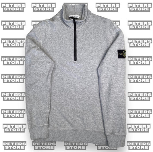 Stone Island Grey Quarter Zip