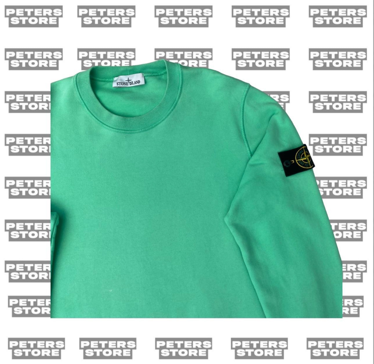 Stone Island Mint Green Sweater