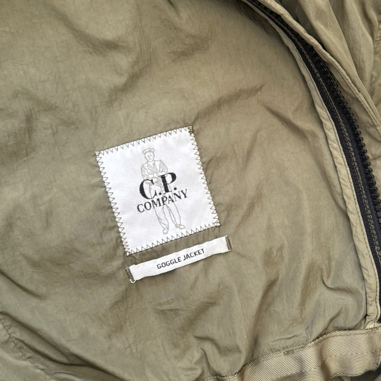 CP Company Khaki Chrome Jacket